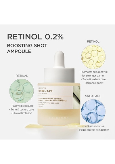 Lexroo Skın1004 Retinol 0.2 Boosting Shot Ampoule Yüz Ampulü 30 Ml