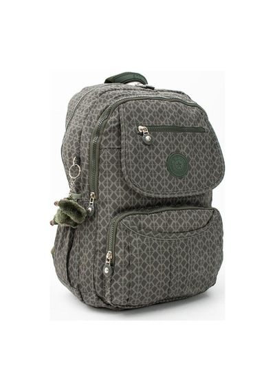Baginn Lise Okul Sırt Çantası Çok Cepli Hafif Klinkır Kumaş 43 x 30 Cm