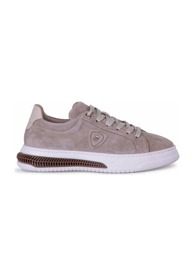 Pierre Cardin 335749 Hakiki Deri Premium Casual Erkek Sneaker Ayakkabı Bej