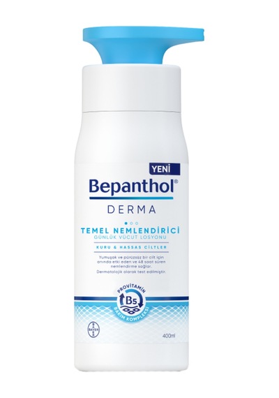 Bepanthol Derma Temel Nemlendirici Losyon 400 Ml 2 Adet