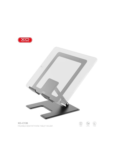 Isıya Dayanıklı Katlanır Stant Hafif Tutucu Xo C136 Katlanabilir Metal Tablet Ve Telefon Standı