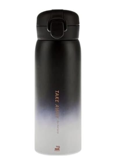 Skyfall Çelik Sızdırmaz Termos 500 Ml Siyah Açık Beyaz
