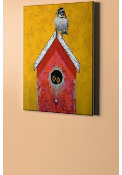 Webstyle Sayılarla Boyama Seti Kasnaklı Anne Ve Yavru Kuşları 60x75 Cm