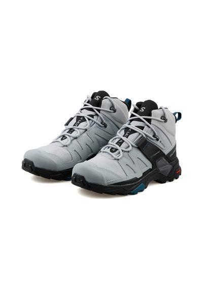 Salomon X Ultra 4 Mid Gtx Su Geçirmez Outdoor Bot Açık Gri / Siyah