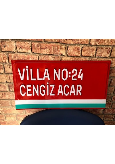 Sokak Tabelası, Cadde Sokak Levha 317935943