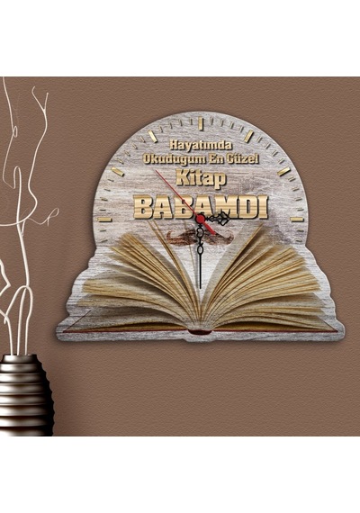 Kişiye Özel Hayatımda Okuduğum En Güzel Kitap Babamdı Tasarımlı D