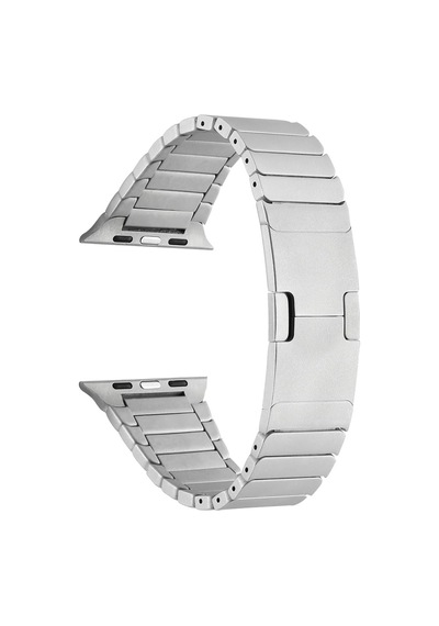 Apple İle Uyumlu Watch 38mm/40mm Krd-35 Metal Kordon Gümüş Çok Renkli