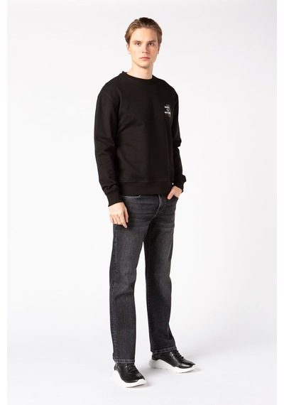 Vigoss Erkek Sweatshırt 62143-30034 SIYAH