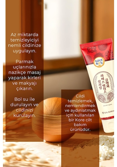 Salsarang Rice Balance Cleanser Peeling Etkili Temizleyici 120 ML