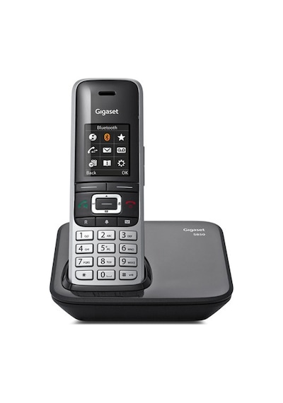 Gigaset S850 Dect Telefon Siyah-Gümüş
