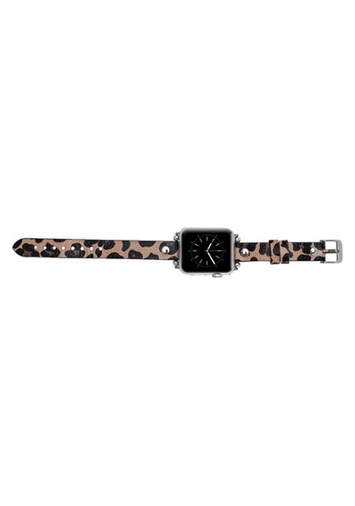 Bouletta Apple Watch Uyumlu Deri Kordon 42-44-45Mm St Leopar Ne