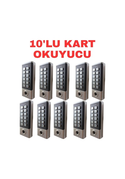 Sr-211 Em-w Parmak İzi Kart Okuyucu 125 Khz Ip68 Şifreli Biyometrik Geçiş Kontrol Sistemi 10000 Kullanıcı 10 Adet