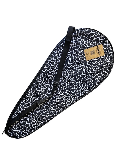 Leon Premium 27 İnch Raket Kılıfı Leopar Desenli Siyah