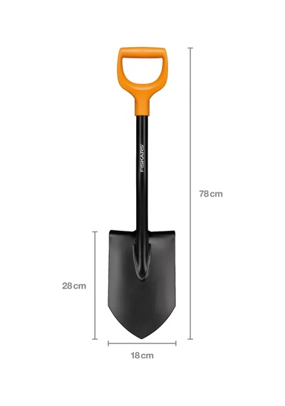 Fıskars Bükkum Kenarlı Kısa Fiskars Solid Kürek 253957989