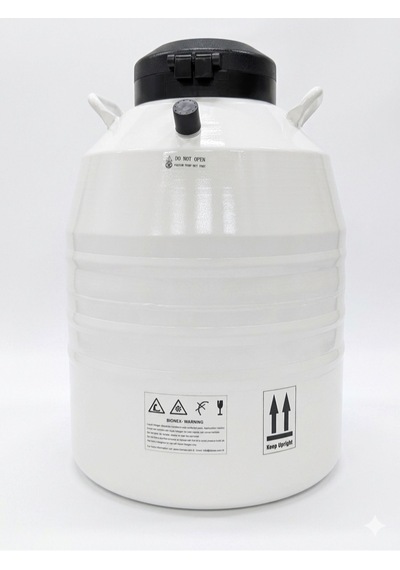 Sıvı Azot Tankı 47 Litre 10 Kanişterli