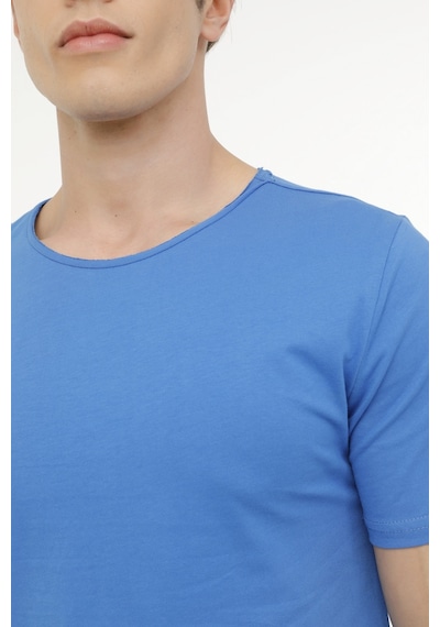 Kinetix M-Sn234 Bsc Raw Edge 4Fx Saks Erkek Kısa Kol T-Shirt 000000000101533127