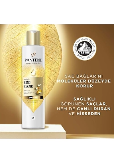 Pantene Pro-v Miracles Molecular Bond Repair Şampuan Yıpranmış Saçlar İçin 250 Ml