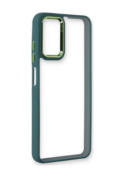 Bezos Samsung Galaxy A03s Kılıf Dora Kapak - Haki Yeşil Agc