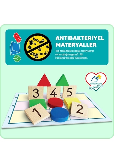 Adeda Gelişimsel Aktivite Seti 4-7 Yaş