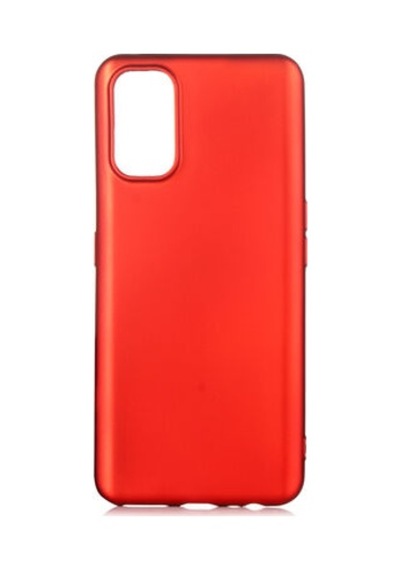 Realme 7 Pro Kılıf Esnek Yapılı İnce Slim Silikon Kapak Ryc/premier Kirmizi