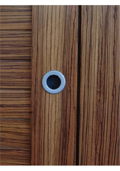 Gürçayhırdavat Gürçay Gömme Kulp Çap 35Mm Parlak Krom (2 Adet)