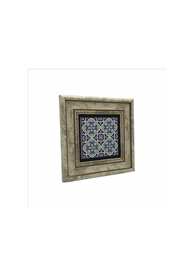 İtalyan Deseni Baskılı Taş Tablo 20x20 690