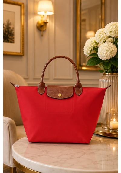 Longchamp Kadın Omuz Çantası L1623 089 Kırmızı