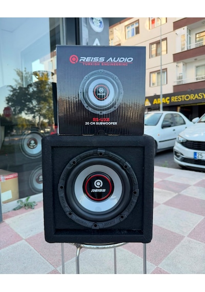 Rs-ux8 Yer Kaplamaz Mini Kabinli 600wat 200w Rms 20 Cm Subwoofer Minik Dev Bas