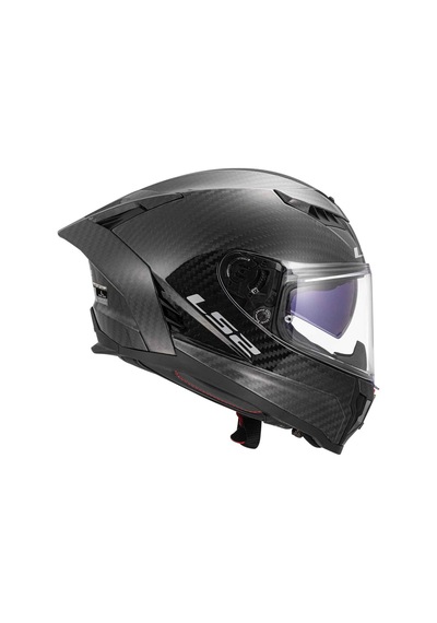 Ls2 Dragon Karbon Mat Kapalı Kask Siyah