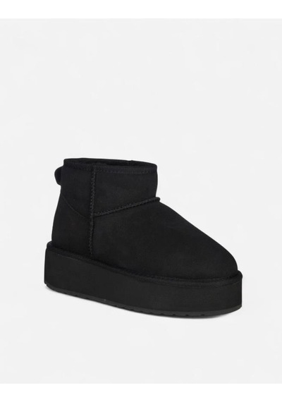 Emu Australia Stınger Mıcro Flatform W13082 Black Kadın Bot Siyah