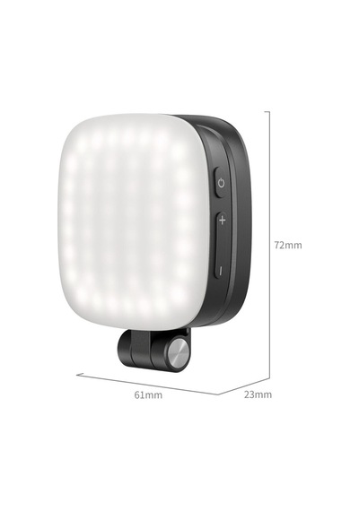 Smallrig - 4656 Katlanabilir Aynalı Siyah Magsafe Özellikli Mobil Led Işık
