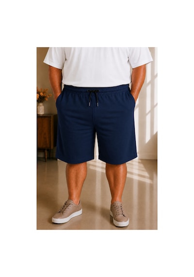Sngl Tekstil Erkek Büyük Beden Kapri 3xl 4xl 5xl 6xl 7xl 8xl 9xl Lacivert