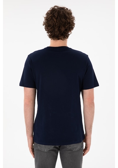 U.S. Polo Assn. Erkek Regular Fit Bisiklet Yaka Lacivert Basic Tişört 50305985-VR033 U.S. Polo Assn. Erkek Regular Fit Bisiklet Yaka Lacivert Basic Tişört 50305985-VR033