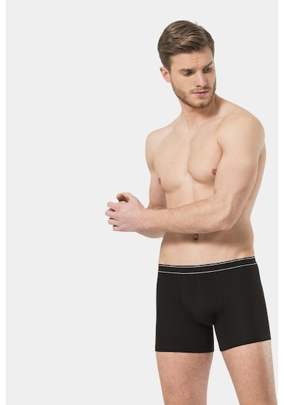 Türen Erkek Likralı Boxer 174/Siyah 001