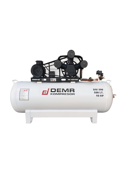 Demr Kompresör Pistonlu 500 LT 3 Kafa 8 Bar 10 HP IDM390 Hava Kompresörü