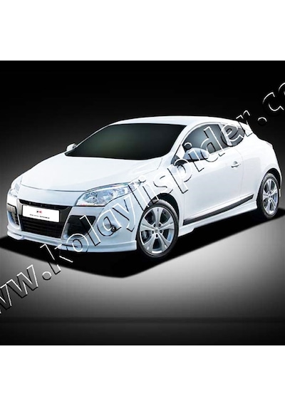 Renault Megane 3 Ön Tampon Altı Fiber 2008 Ve Sonrası N11.4722