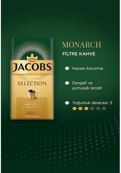 Jacobs Selection Filtre Kahve Fırsat Paketi 5 x 250 G