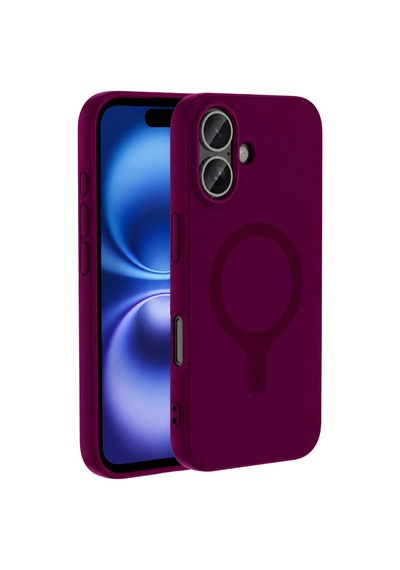 Joko Apple İphone 17 Z Silikon Magsafe Kapak - Bordo Aklby-bsva58 Standart