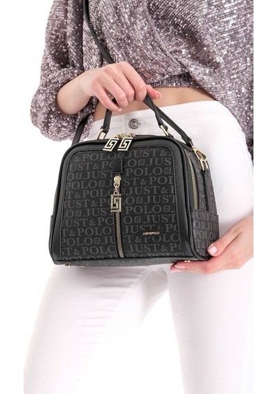 Just Polo Ayarlanabilir Askılı Kadın El Ve Omuz Çantası 2057mh Siyah 39492928