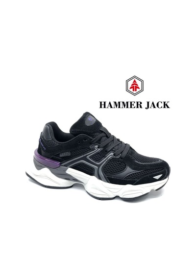 Hammer Jack 101-25009-z Rene 9060 Unisex Spor Ayakkabı Siyah