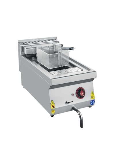 Karacasan Endüstriyel 40 Cm 700 Seri Set Üstü Edge Doğalgazlı Fritöz