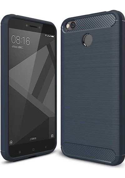Xiaomi Redmi 4x Kılıf Zore Room Silikon Kapak Lacivert