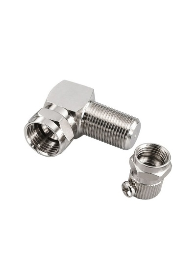 Powermaster Pm-24852 90 Derece L Tip F Vidalı Çevirmeli Konnektör