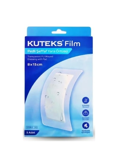 Kuteks Film Pedli 8cm X 15cm - 5li