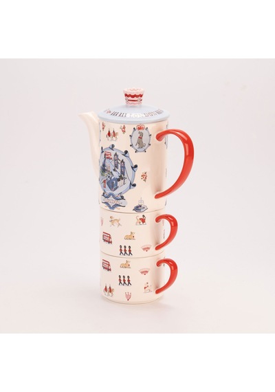 Mavi Stoneware Çay Fincan Seti 400 Ml