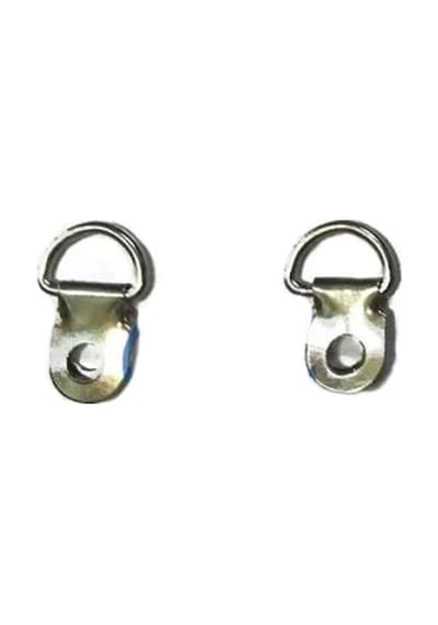 Rambo Tel Resim, Tablo, Çerçeve Askısı - 10x14mm, Nikel, 10 Adet Gümüş