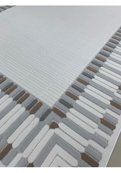 Bünyan Halı Twist Lt506 Gri Serisi Oturma Salon Yatak Çocuk Odası Halısı Gri
