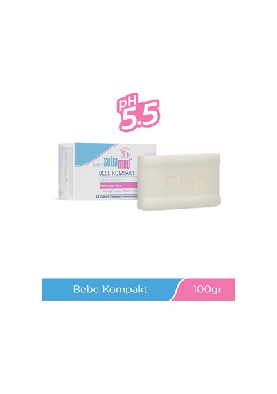 Baby Bebek Kompakt Sabun 100 Gr Inulin Ve Pantenol İçerikli Ph 5.5 Hassas Cilt Nazik Temizleme