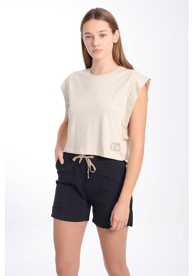 Maraton Sportswear Regular Kadın Basic Siyah Şort 21123-siyah