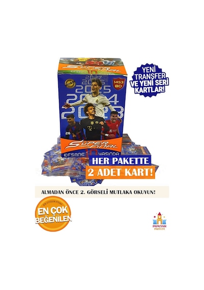 10. Yıla Özel Süper Final Futbolcu Kartları - 400 Premium Kartla Zirveye Ulaşın